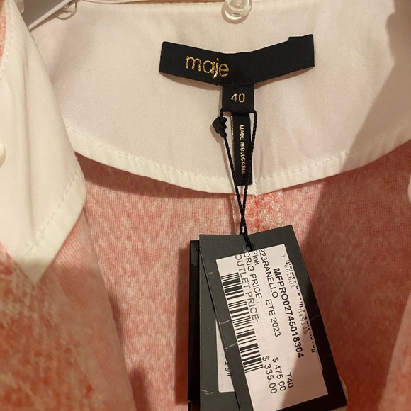 Maje Pink and women Casual Dress - Picture 3 of 7